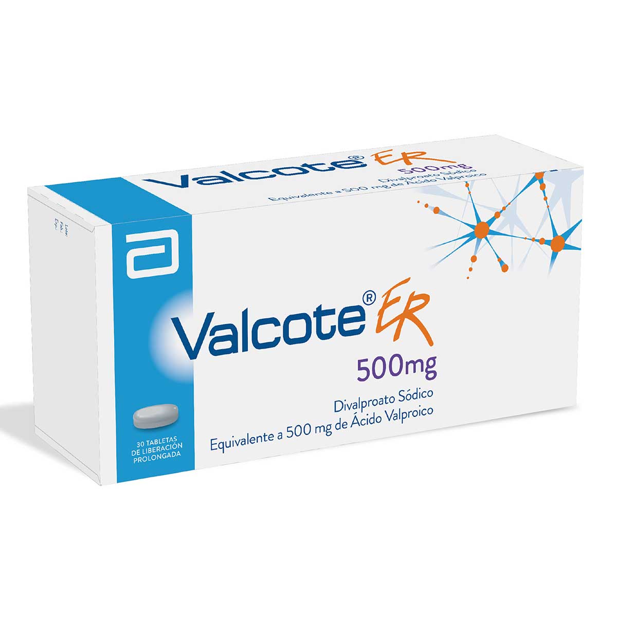 VALCOTE ER 500MG 3073200