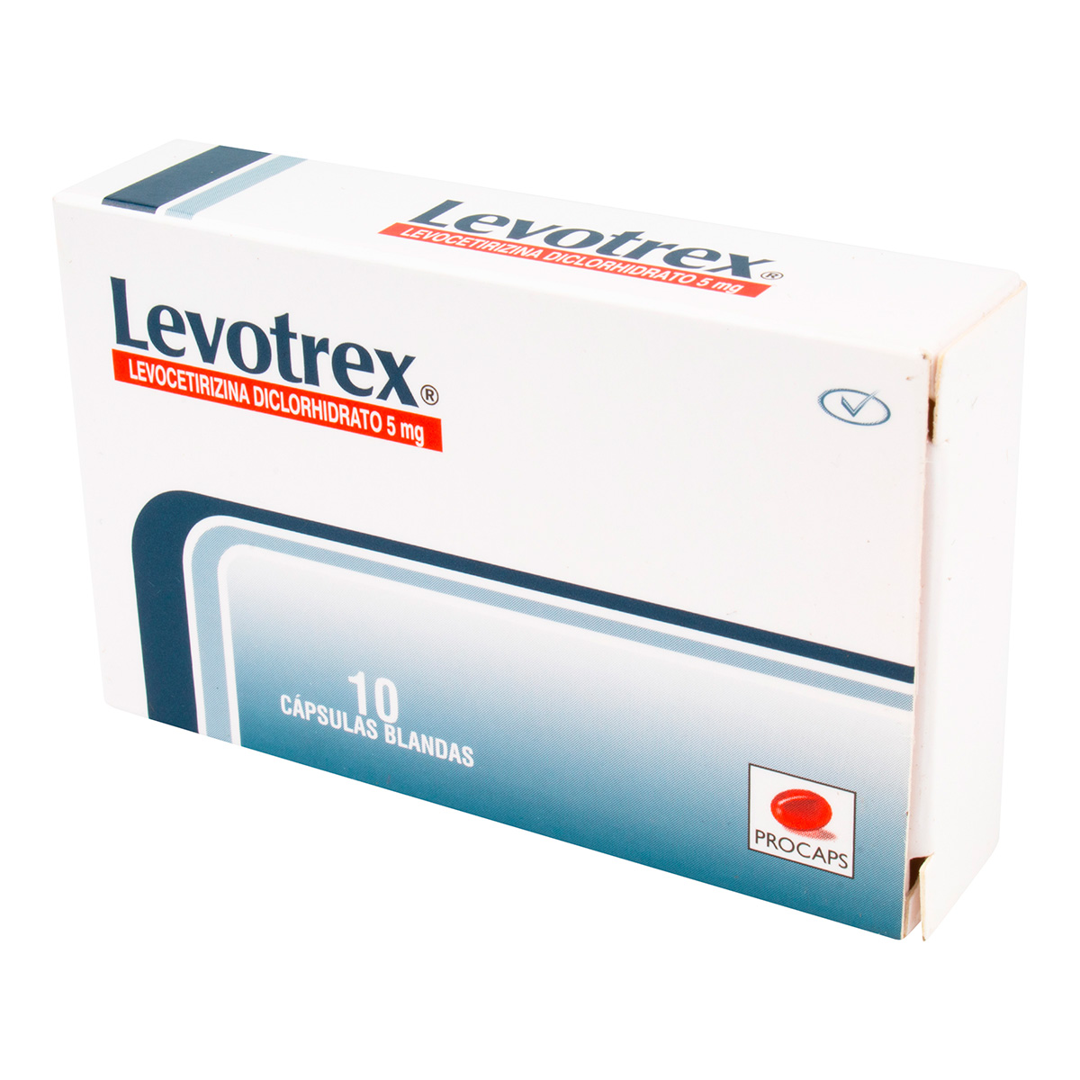LEVOTREX 5 MG 10 CAPSULAS