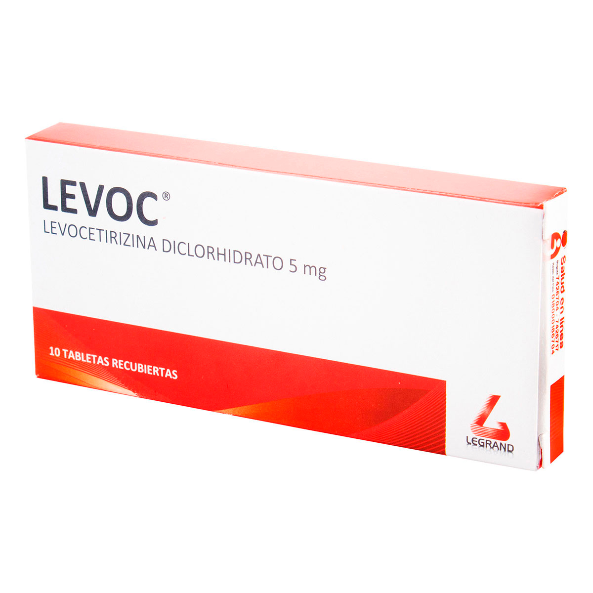 LEVOC 5 MG 10 TABLETAS