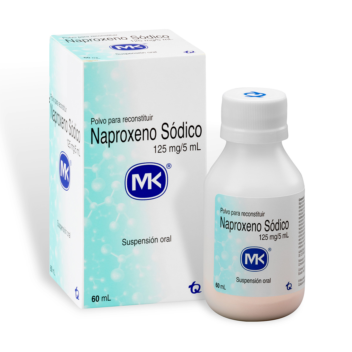 NAPROXENO 125 MG SUSPENSION 60 ML MK