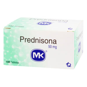 PREDNISONA 50 MG 100 TBS MK