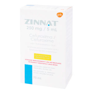 ZINNAT 250 MG SUSP.70 ML