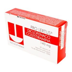 PROLERTUS 140 MG 20 CAPSULAS