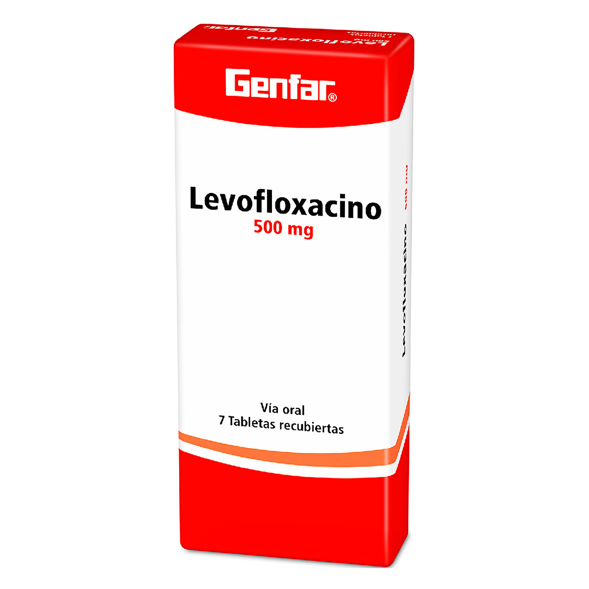 LEVOFLOXACINO 500 MG 7 TABLETAS GF
