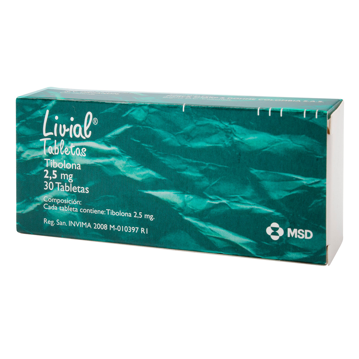 LIVIAL 2.5 MG 30 TBS 35481