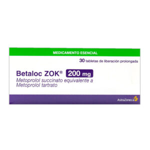 BETALOC ZOK 200 MG 30TBS74100