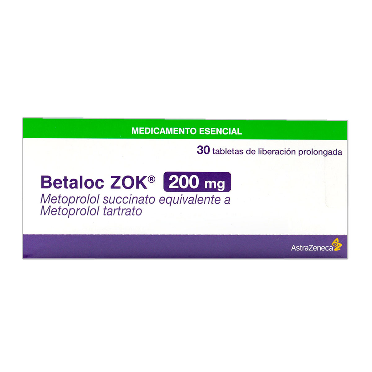 BETALOC ZOK 200 MG 30TBS74100