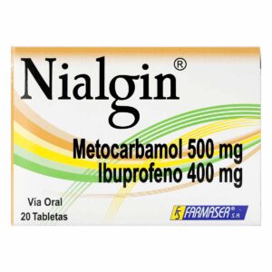 NIALGIN 20 TABLETAS