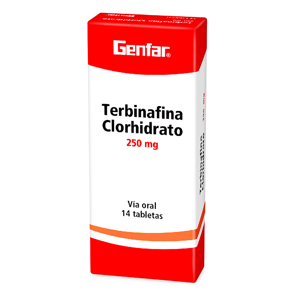 TERBINAFINA 250 MG 14 TABLETAS GF
