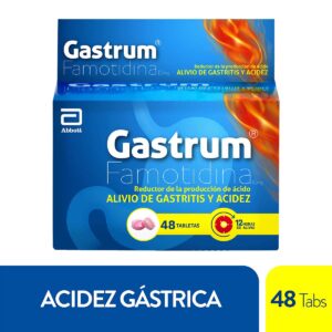 GASTRUM 10 MG 48 TABLETAS