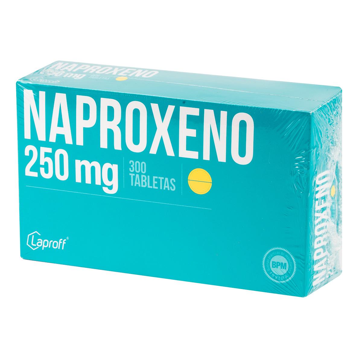 NAPROXENO 250 MG 300 TABLETAS LP