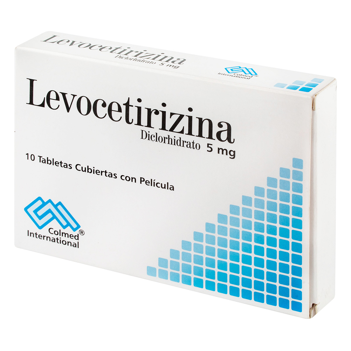 LEVOCETIRIZINA 5 MG 10 TABLETAS PC