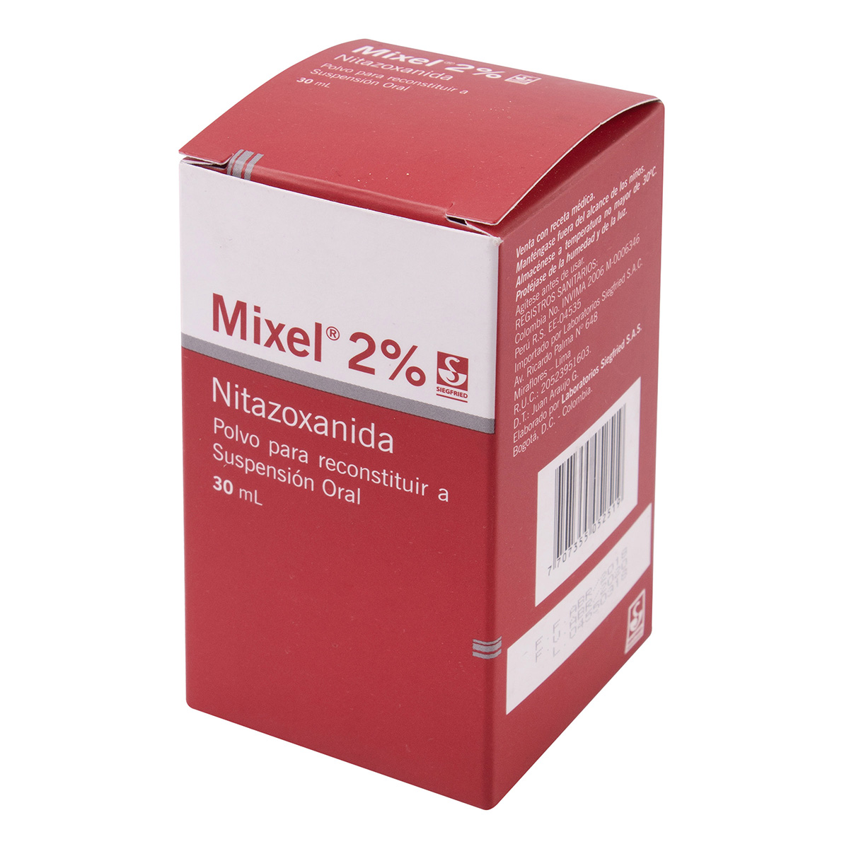 MIXEL 100 MG SUSPENSION 30 ML