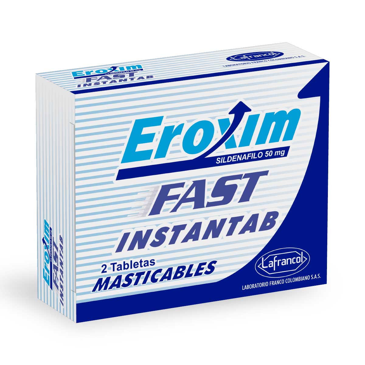 EROXIM FAST INSTANTAB 50 MG 2 TABLETAS