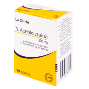 N-ACETILCISTEINA 600 MG 10 SBS LS