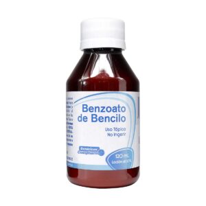 BENZOATO DE BENCILO 120 ML COA