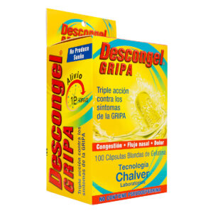 DESCONGEL GRIPA 100 CAP.BLANDA GELAT.