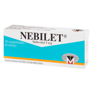 NEBILET 5 MG 28 CAP.