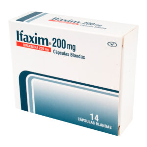 IFAXIM 200 MG 14 CAPSULAS