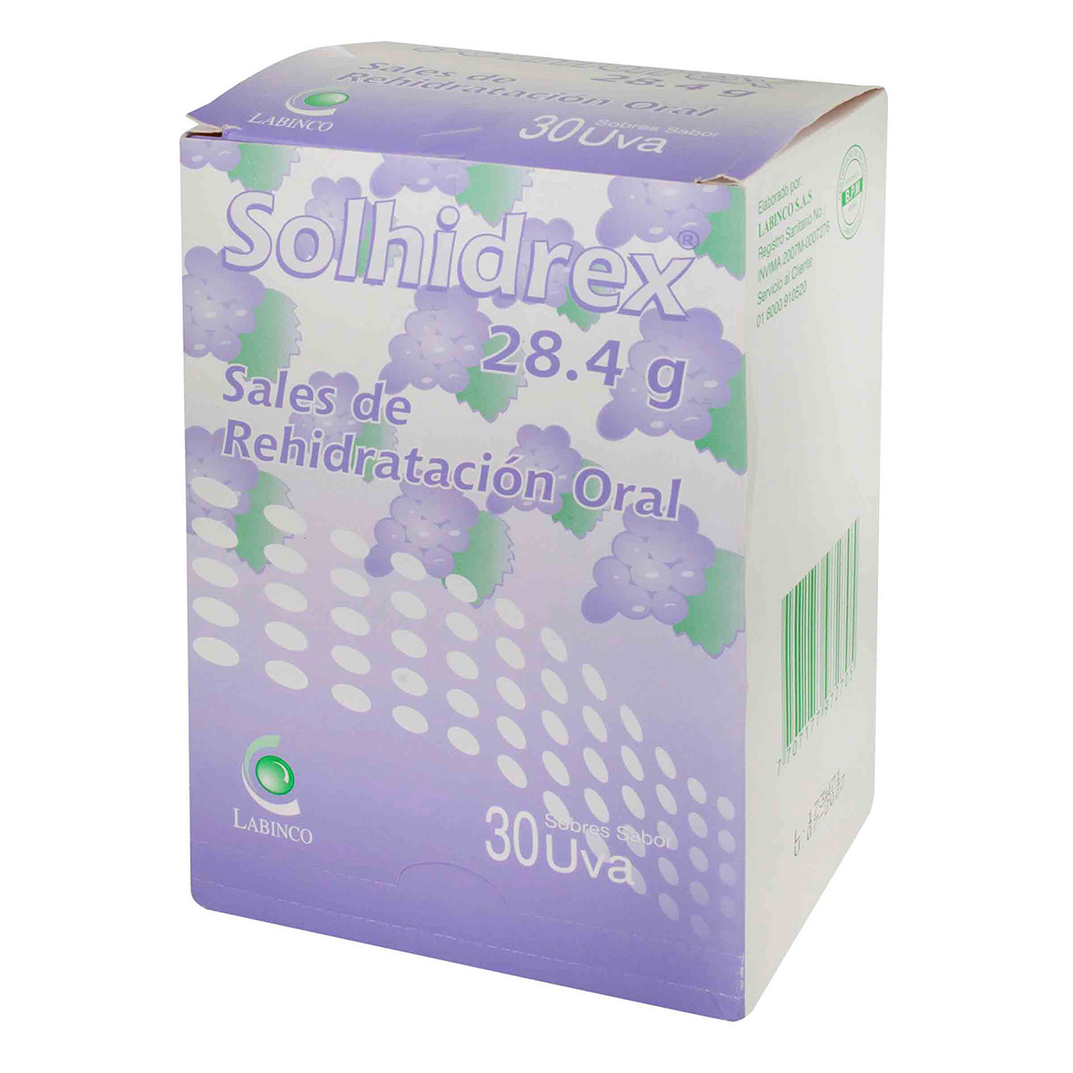 SOLHIDREX SABOR UVA 30 SBS