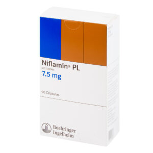NIFLAMIN PL 7.5 MG 90 CAPSULAS