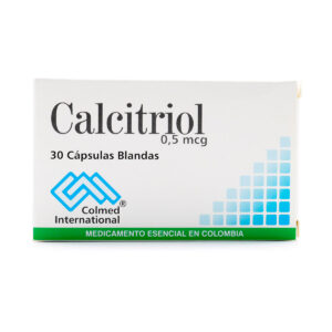 CALCITRIOL 0.50 MCG 30 CAPSULAS PC