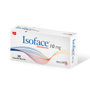 ISOFACE 10 MG 30 CAPSULAS