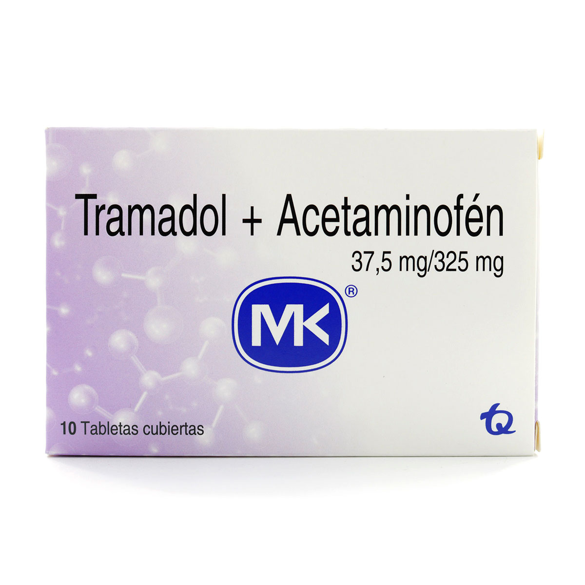 TRAMADOL 37.5 MG+ACETAM.325 MG 10 TBS MK