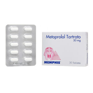 METOPROLOL 50 MG 30 TBS MP