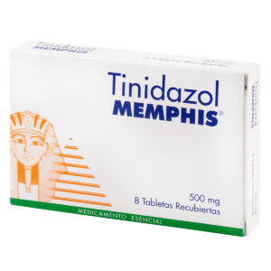 TINIDAZOL 500 MG 8 TBS MP