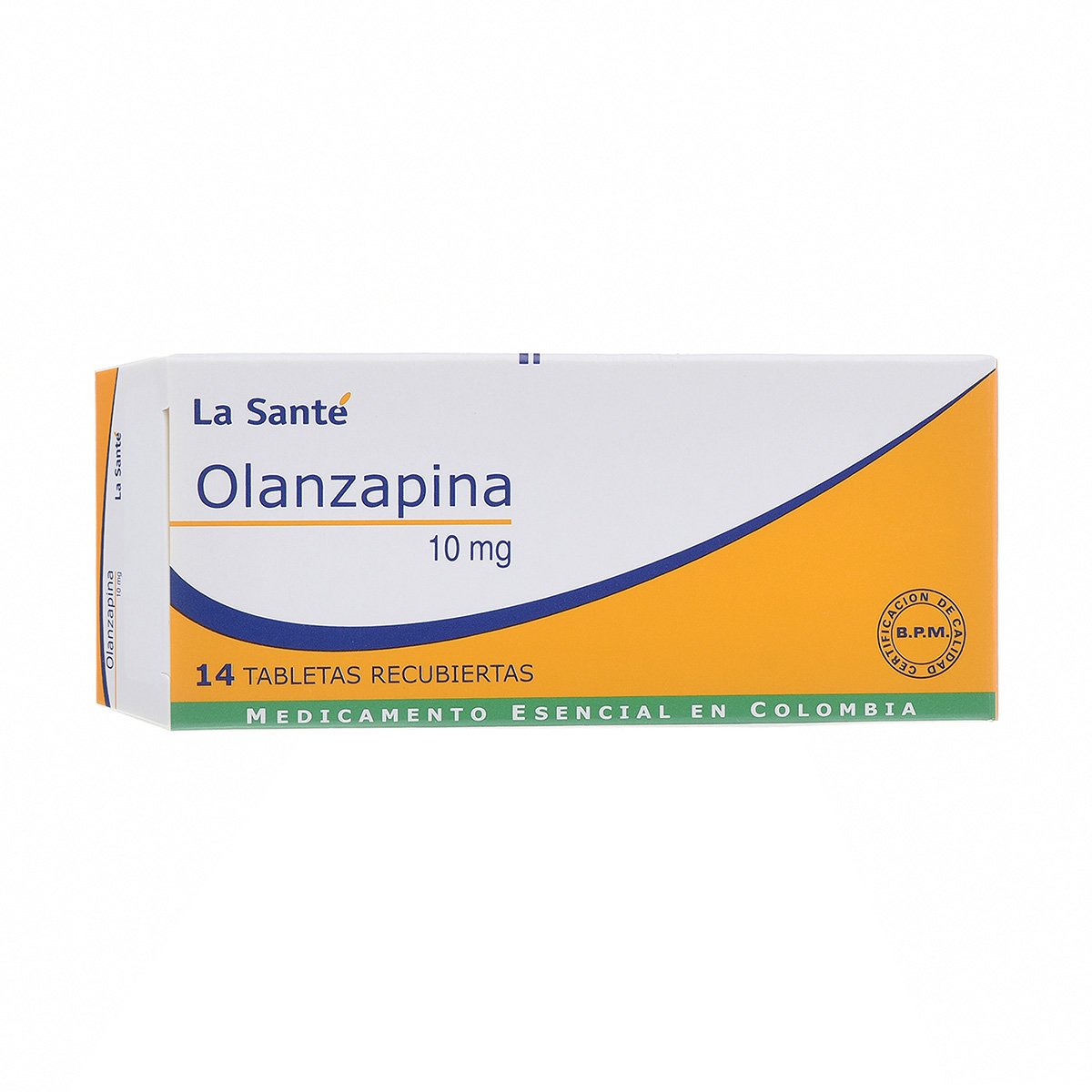 OLANZAPINA 10 MG 14 TABLETAS LS60221