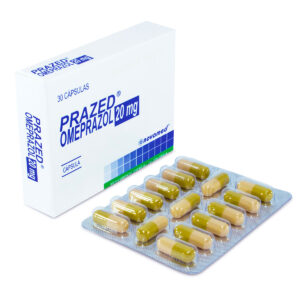 PRAZED 20 MG 30 CAPSULAS