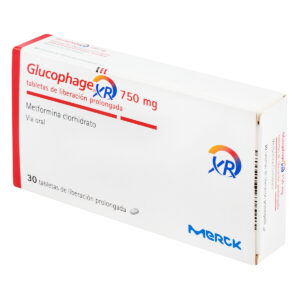 GLUCOPHAGE XR 750 MG 30 TBS