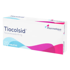 TIOCOLSID 4 MG 20 TABLETAS