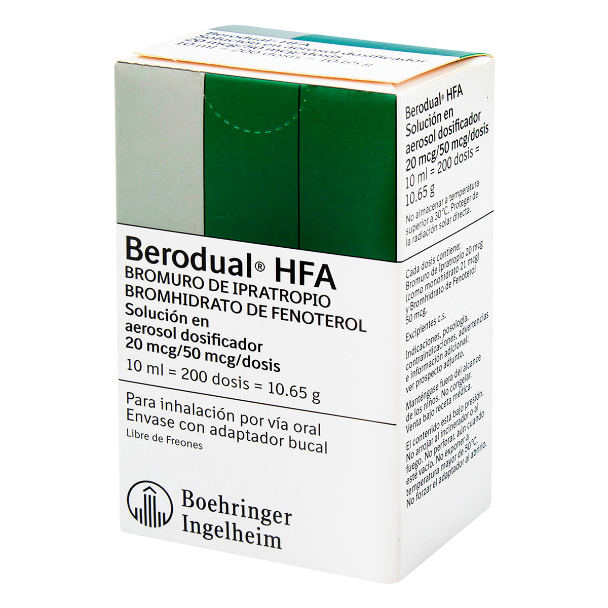 BERODUAL HFA AEROSO.10ML30000