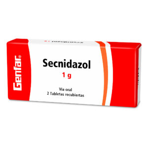 SECNIDAZOL 1 GR 2 TABLETAS GF