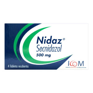 NIDAZ 500 MG 4 TBS ICOM