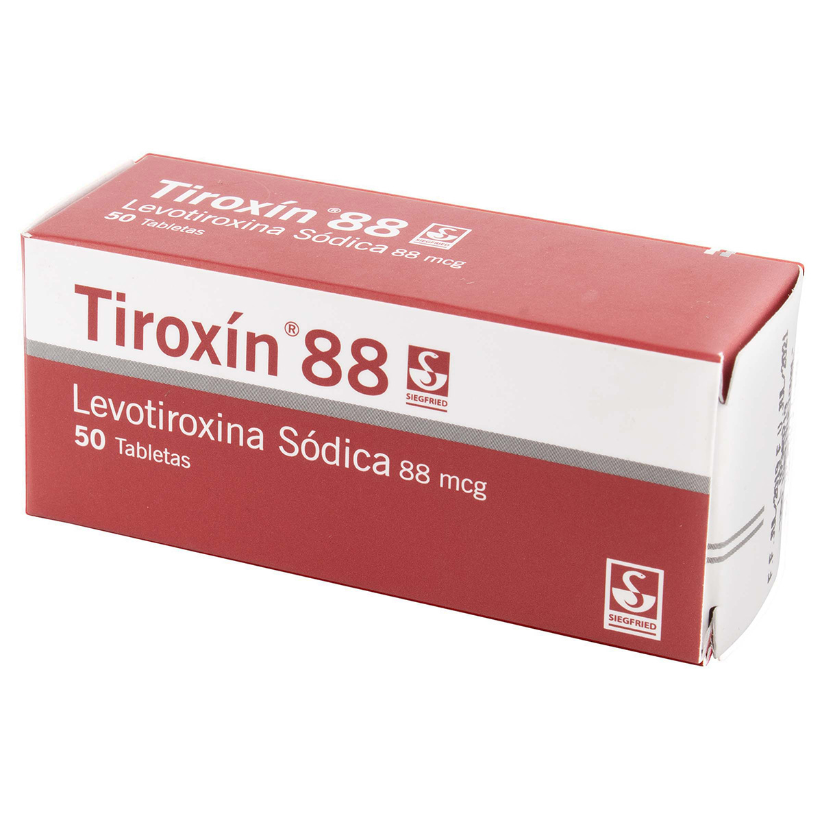TIROXIN 88 MCG 50 TABLETAS