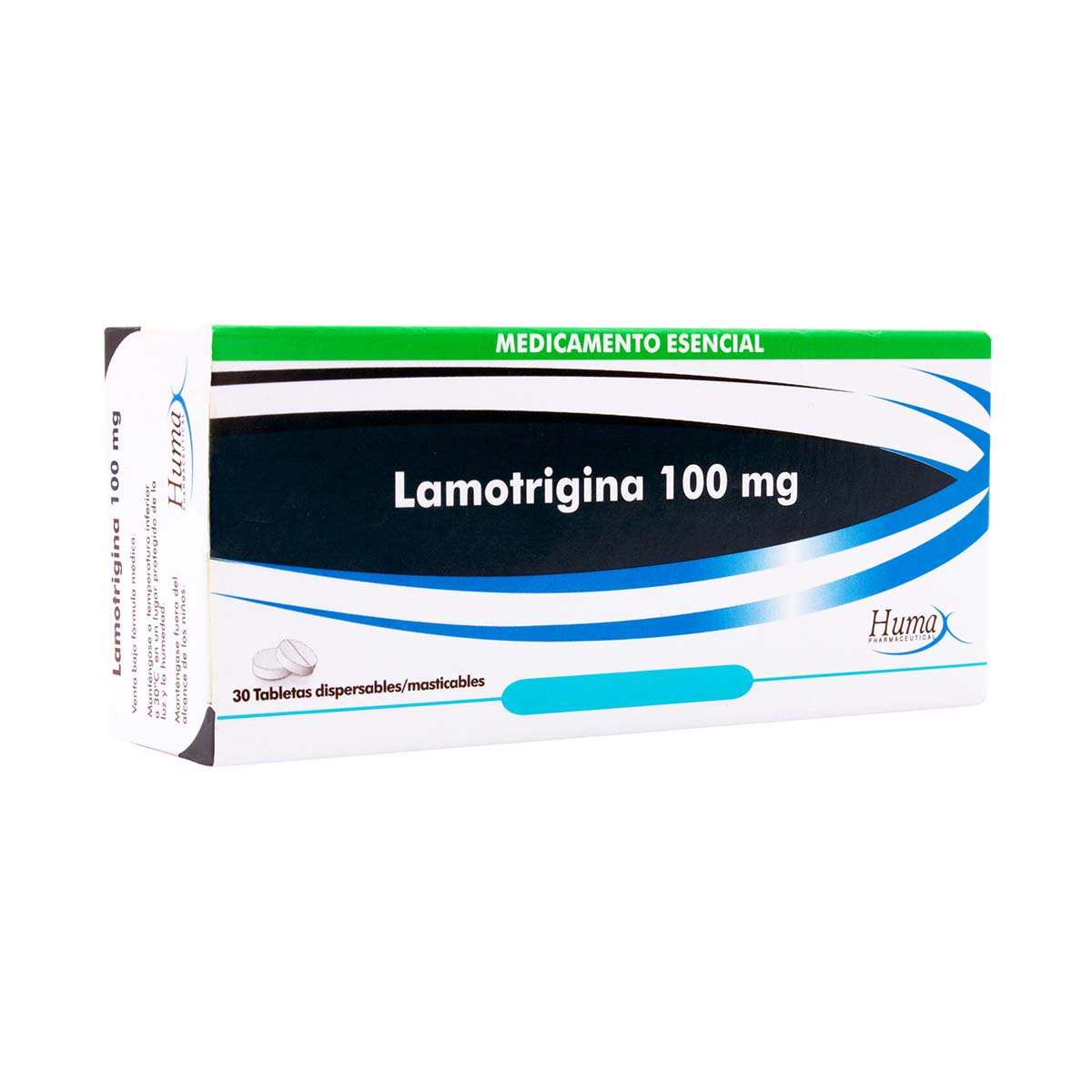 LAMOTRIGINA 100 MG 30 TBS HP52740