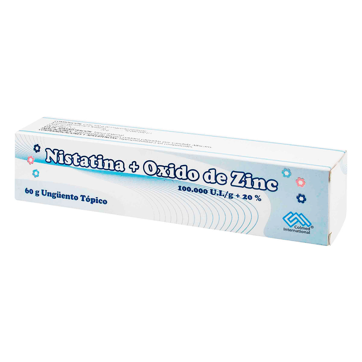 NISTATINA+OXIDO DE ZINC 60 GR PC