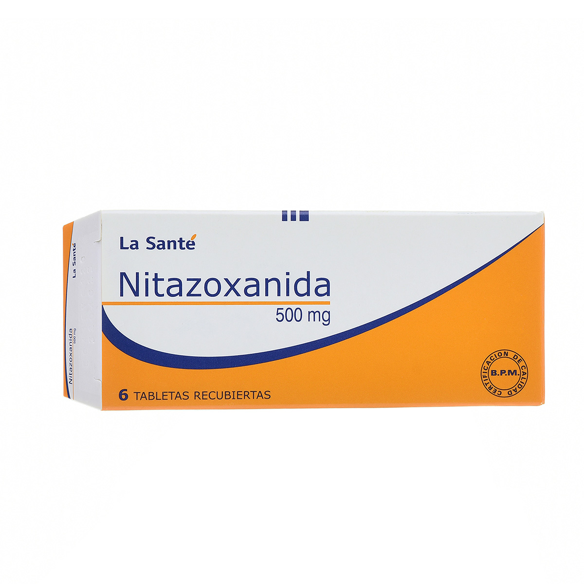 NITAZOXANIDA 500 MG 6 TABLETAS LS