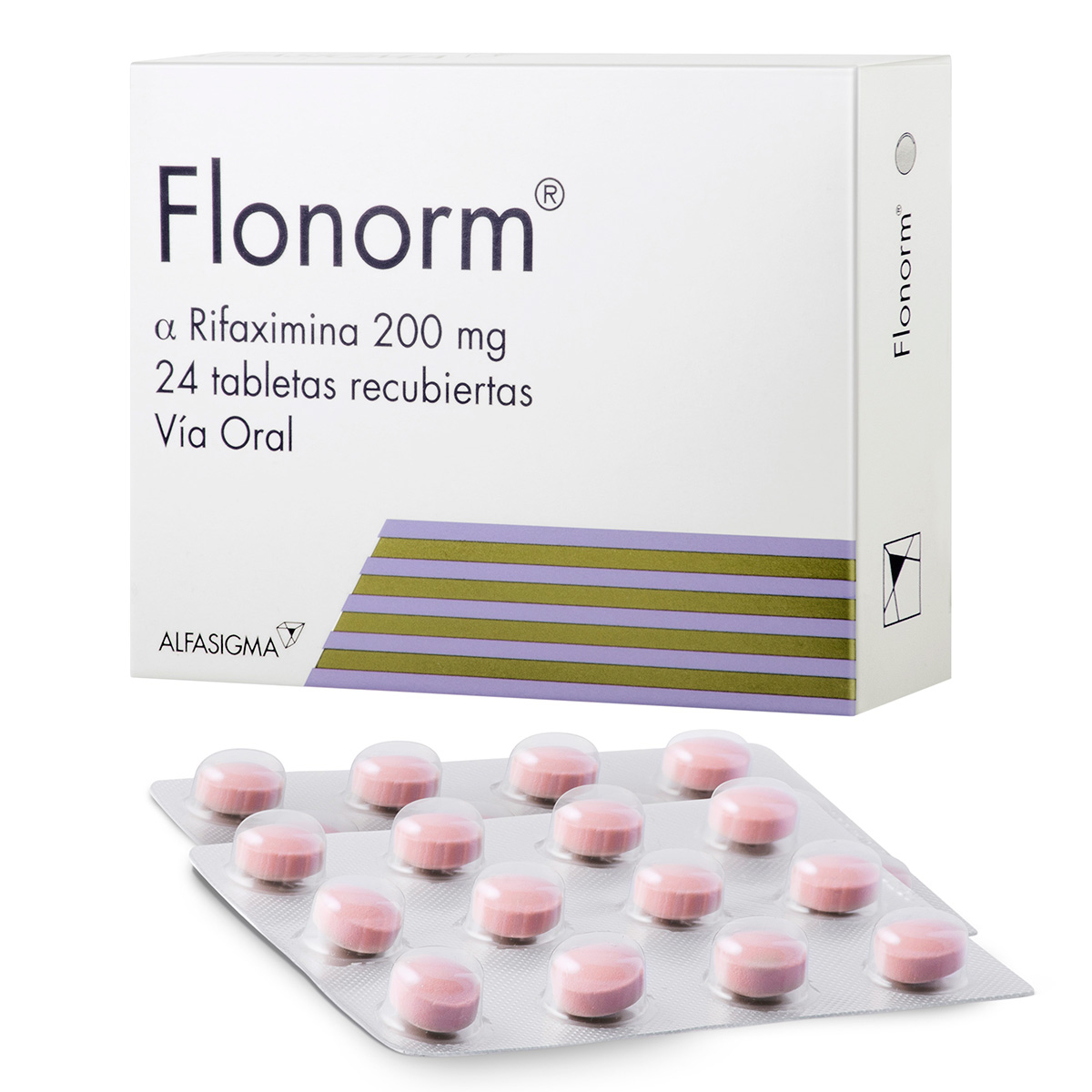 FLONORM 200 MG 24 TABLETAS