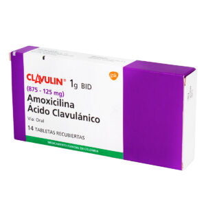CLAVULIN 1 GR 14 TABLETAS