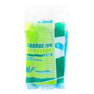 GORRO ACORDEON AZUL 12 UND INVERFARAMA