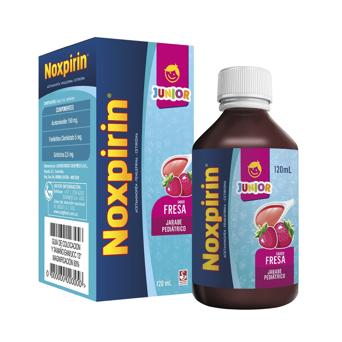 NOXPIRIN JUNIOR F JBE 120 ML