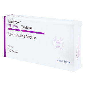 EUTIROX 88 MCG 50 TBS