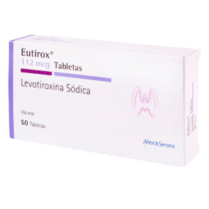 EUTIROX 112 MCG 50 TBS