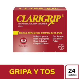 CLARIGRIP 24 TABLETAS
