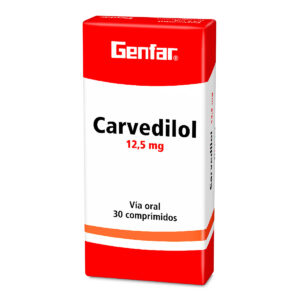 CARVEDILOL 12.5 MG 30 TBS GF17835