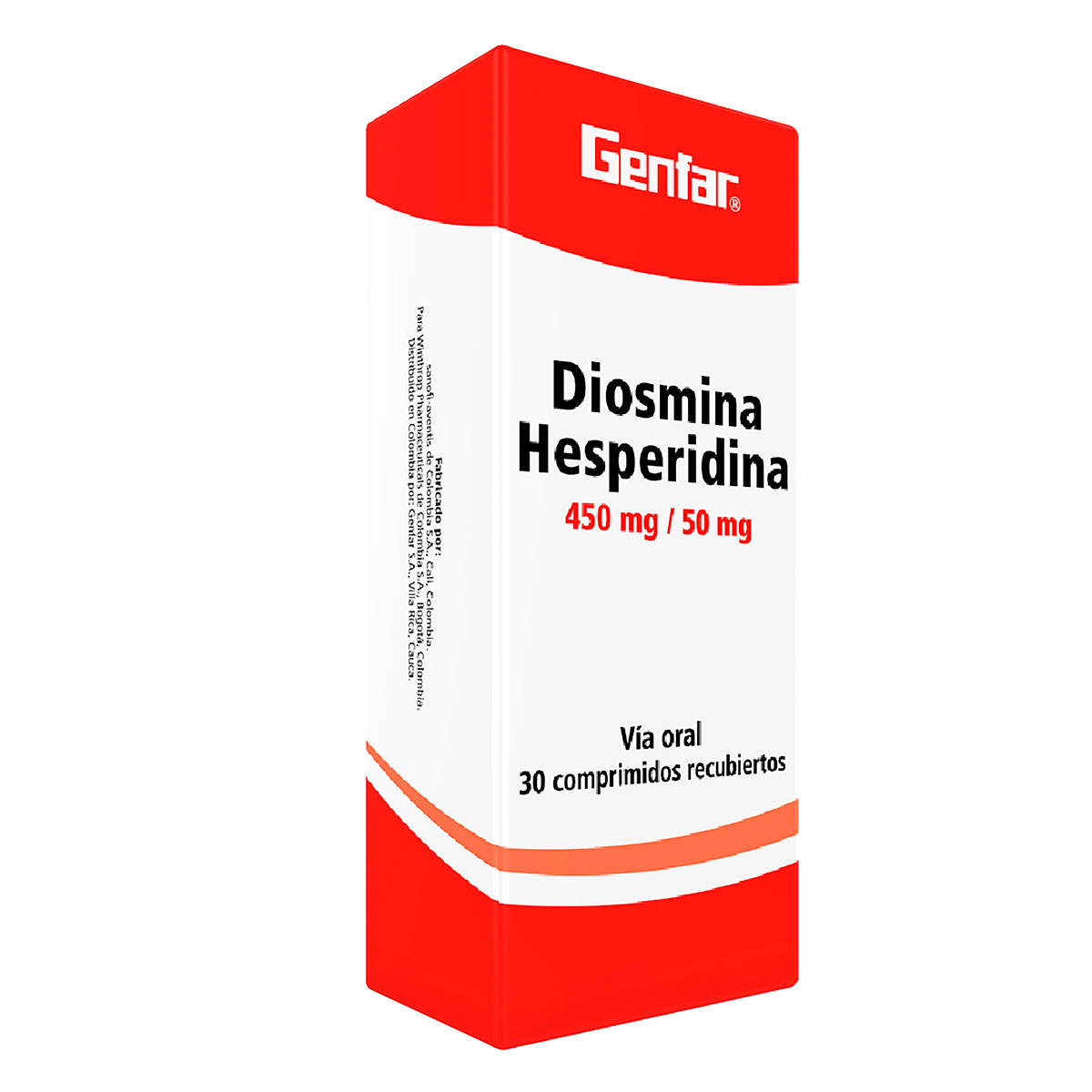DIOSMINA HESPE.450/50MG 30TBS GF26325